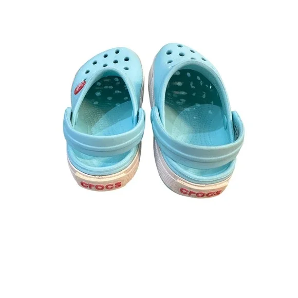 Kids Toddler Crocs Croc Band Clog Blue‎ size 8/9 - Picture 4 of 5